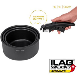 Götze & Jensen Zestaw garnków GOTZE & JENSEN