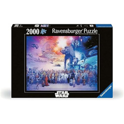 Ravensburger Puzzle 16701 Ravensburger Uniwersum Gwiezdnych Wojen 2000