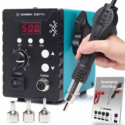 Stacja Lutownicza Gorące Powietrze Hot-air Techrebal 858D Pro