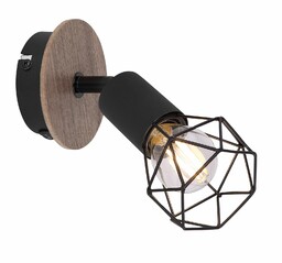 Globo Ścienna lampa z regulacją Xara 54802S-1H czarna