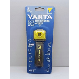 Varta Outdoor Sports Ultralight H30R Latarka czołowa Limonka