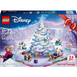 Oryginalne Lego 43273 Disney Kalendarz adwentowy Klocki Frozen