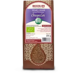 Siemię lniane wysokolinolenowe OmegaLen BIO 200 g