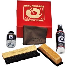 SIMPLY ANALOG Zestaw czyszczący do gramofonów, igieł, płyt