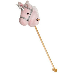 TEDDYKOMPANIET Koń na kiju Hobby Horse Jednorożec T-TED-12599
