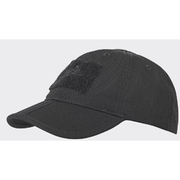Czapka Helikon Baseball folding PolyCotton Ripstop Czarny-Black (CZ-BBF-PR-01)