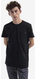 Edwin t-shirt bawełniany kolor czarny gładki I024991.8967-Black