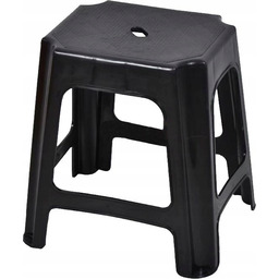 Plastikowy Mocny Taboret Do Kuchni Ogrodu Grafit