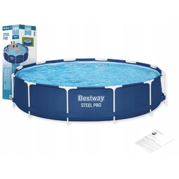 Basen Ogrodowy Okrągły Stelażowy 366x76 Bestway 56706 Model