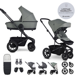 EASYWALKER Wózek wielofunkcyjny Harvey5 Agave Green XXL AIR