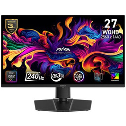 MSI Monitor Mag 273QP QD-OLED X24 26.5" 2560x1440px