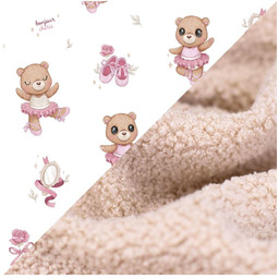 Bonjour Cherie Kokon niemowlęcy bambus i boucle Ballerina