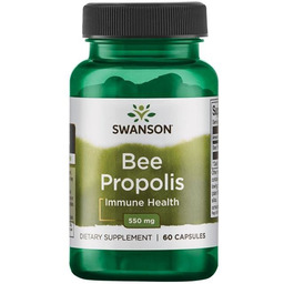 Swanson Bee Propolis 550mg 60 kaps