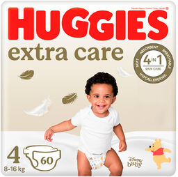 Huggies Extra Care, pieluchy, Disney, rozmiar 4, 8-16