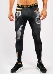 Venum Leginsy Skull Spats Black