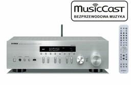 MusicCast R-N402D-srebrny