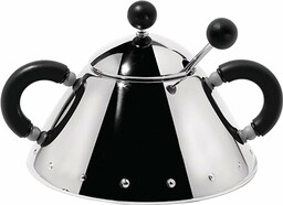 Alessi 9097 B Cukiernica z łyżką, uchwyty