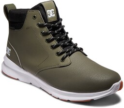 buty zimowe męskie DC MASON 2 Olive/White -