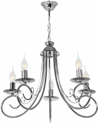 Żyrandol LAMPA wisząca VEN W-N 1541/5 CR klasyczna