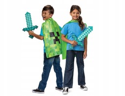 Zestaw Minecraft Creeper Przebranie