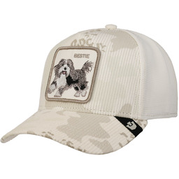 Czapka Trucker Bestie Camo by Goorin Bros., biały,