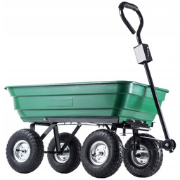 Taczka Wózek Ogrodowy Transportowy Wywrotka 300kg Mocna Taczki