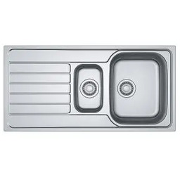 Franke Spark SKX 651-100 Stalowy Srebrny Zlewozmywak prostokątny