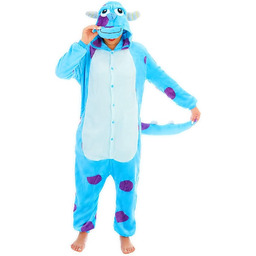 Everglamour 5055601172187 Jednoczęściowy kombinezon, unisex, dla dorosłych, niebieski,