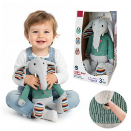 WOOPIE Interaktywny Słonik Przytulanka z Dźwiękiem i Światłem