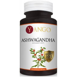 ASHWAGANDHA ŻEŃ-SZEŃ INDYJSKI 500mg 9 procent WITANOLIDÓW 120