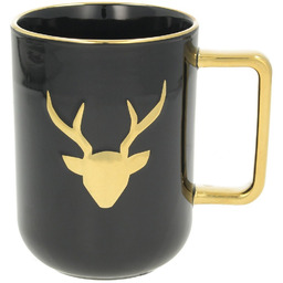 Kubek Christmas Time deer 400ml, 12 x 9