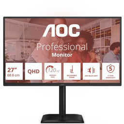 AOC Monitor E4 Q27E4U 68,6cm (27") 2560x1440 Quad