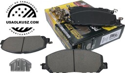 Przednie CERAMICZNE klocki hamulcowe do tarcz 363mm Ford