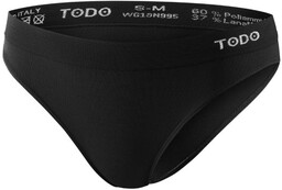 Todo Active Damskie figi biodrówki, SoftTouch Merino, termoaktywne,