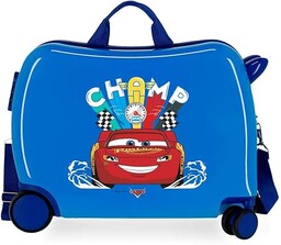 Disney Cars Lightning Mcqueen walizka kabinowa, Niebieski wisiorek,