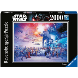 Ravensburger, puzzle, Star Wars, Uniwersum Gwiezdnych Wojen, 2000