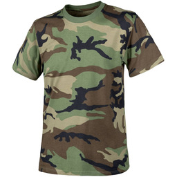 T-Shirt Helikon Bawełna - US Woodland (TS-TSH-CO-03)