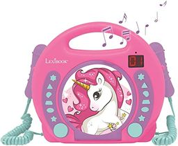 Lexibook Jednorożec, odtwarzacz CD, funkcja programowania, gniazdo słuchawkowe,