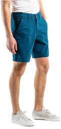 szorty REELL - Flex Chino Short Petrol Blue