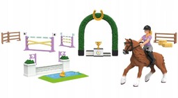 Playtive Zestaw z Figurkami Animal Adventures Stadnina Turniej