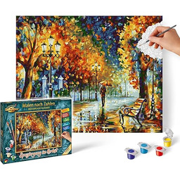 Schipper 609240910 Malowanie według numerów  spacer jesienią