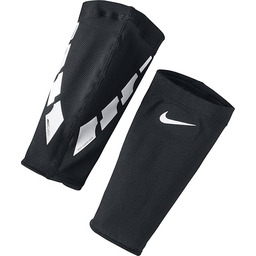 Nike Guard Lock Elite Skarpety Czarny/Biały/Biały Mały
