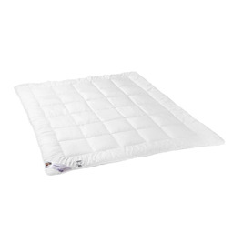 Kołdra antyalergiczna 135x200 Mikrofibra letnia 550g biała AMZ