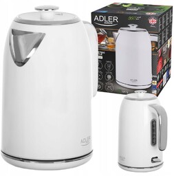 Adler Czajnik Elektryczny Metalowy Bezprzewodowy 1,7L/2200W Strix Ad1341