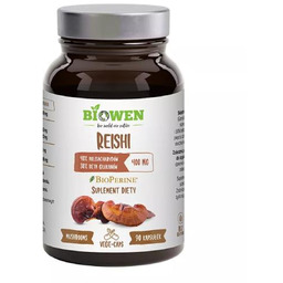 Biowen Reishi 400mg, 90 kapsułek