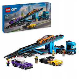 Lego City 60408 Ciężarówka do przewozu samochodów sportowych