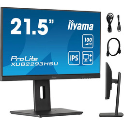 Monitor iiyama ProLite XUB2293HSU-B7 22" Full HD, IPS,