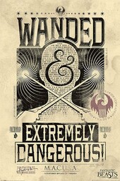 empireposter Fantastic Beasts-Extremely Dangerous-The New York Ghost-Film plakat