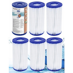 6X Filtr Filtry Pompy Basen Wkład Filtracyjny Filtrujący