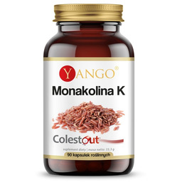 Monakolina K obniżenie cholesterolu - 90 kaps.